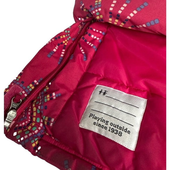 Columbia Omni Shield Quilted Insulated Pink Winter Snow Jacket Coat Girl Medium - Picture 4 of 12